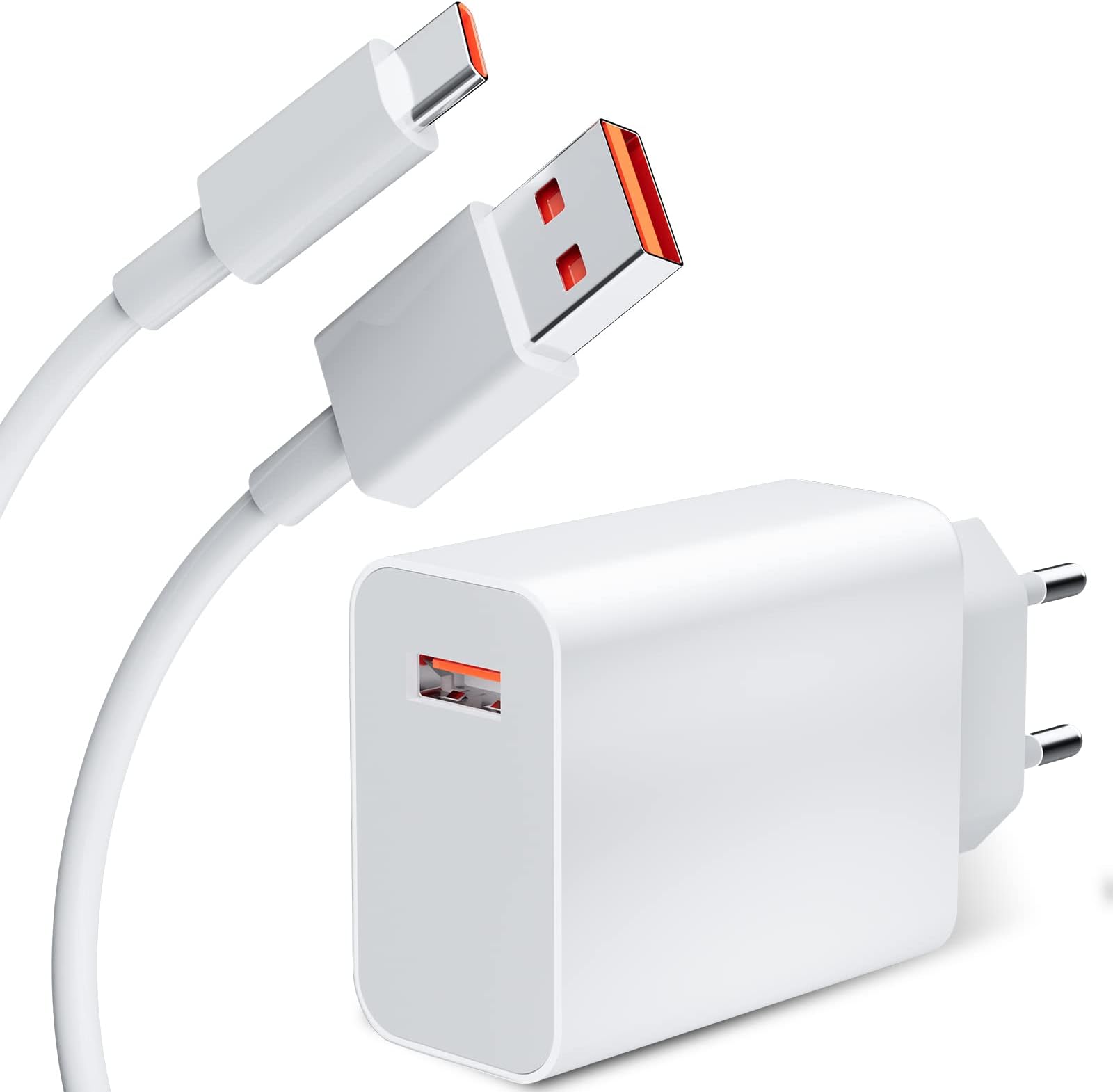 120W Chargeur Rapide USB Pour Xiaomi 14T Pro /13T Pro /11T Pro,Chargeur Turbo Avec 6A 2m Câble