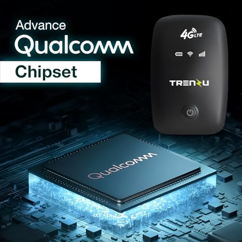 Image of 4G /5G WiFi Dongle with SIM Slot | Portable Wireless Hotspot Device | Up to 150 Mbps Speed | 2100mAh Battery | Supports 10 Devices | Pocket WiFi Data Card for Laptop & Travel