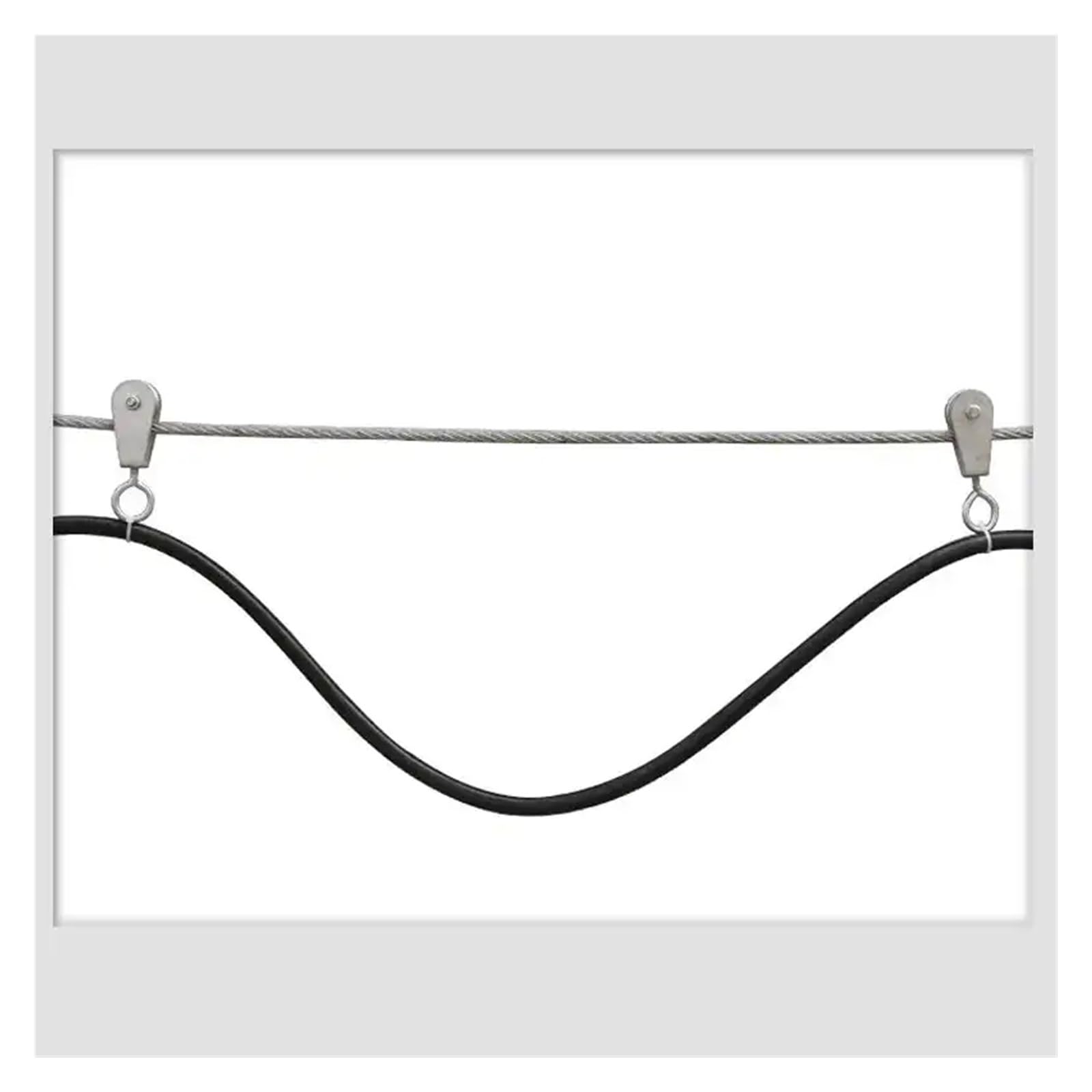 Carrucola in acciaio inox, 7,6 cm, girevole, per fitness, capacità di carico 100 kg, ideale per sollevamento pesi e allenamenti in palestra, design resistente