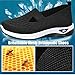 Imagen de Zapatillas Mujer Fascitis Plantar Calzado Fascitis Plantar Mujer Ancho Especial Zapatillas Deportivas Ortopedico Sin Cordones Transpirables Antideslizantes Zapatos Deporte Malla Cómodas Verano
