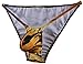 WOSESE Mens String Tanga Bulge Pouch Bikini Tiger WSS26 (L/XL fit Waist 34''-38