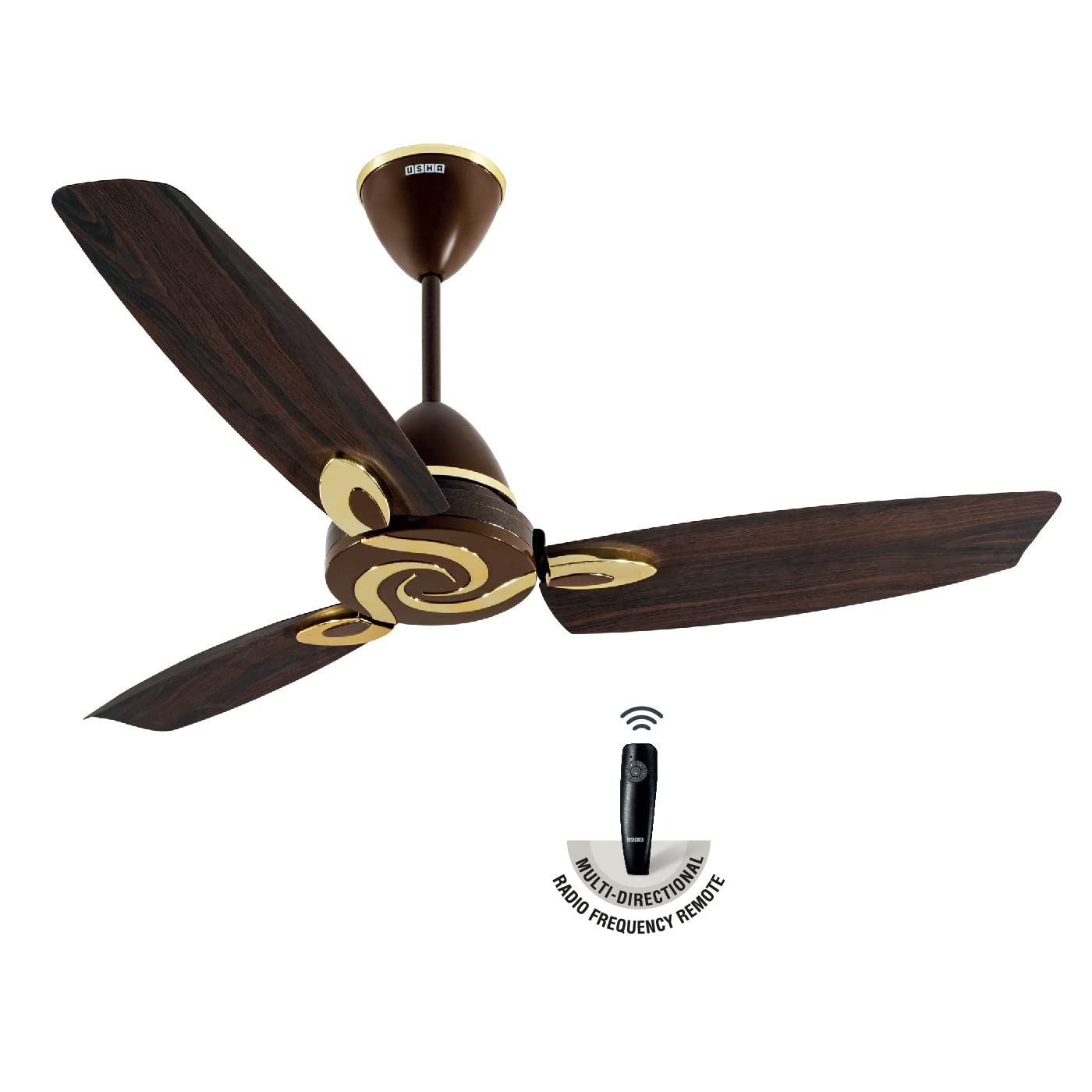 Usha CF Technoair 1200MM Matt Brown 5ST Bldc