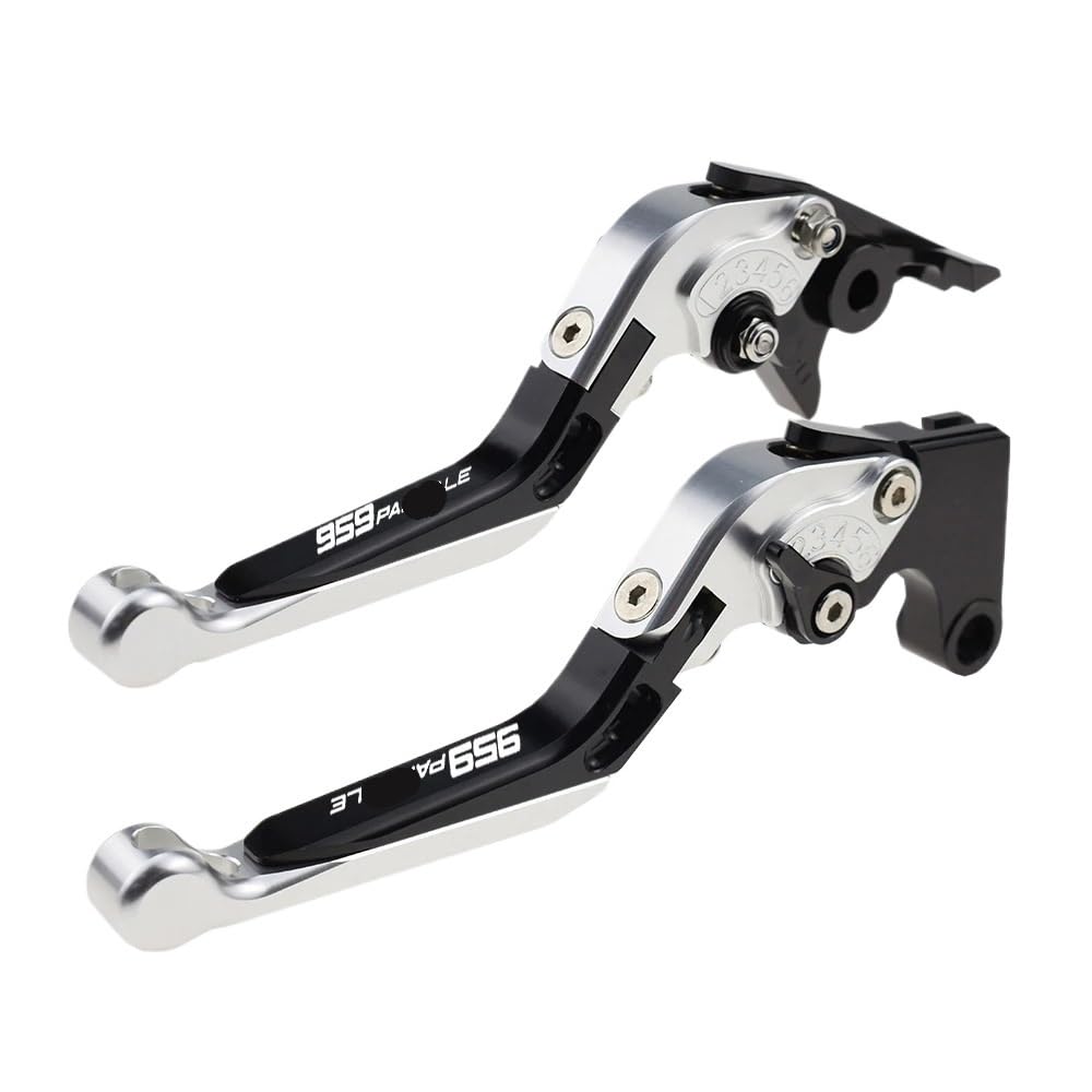 Pliqvbn Color S Clutch Brake Shafts Motorcycle Accessories Folding Extendable Brake Clutch Levers Adjustable Handle Set For 959 For Panigale 2016-2021