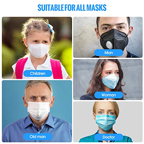 Mask Extender Strap,Ear Savers for Masks,Mask Extenders/Ear Savers,Masks Extension Hook Adjustable for Extending Masks… - Image 7