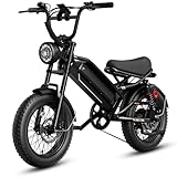 ⚡️1500W Peak Brushless Motor – Dominate Every Terrain: Unleash 28MPH thrilling speeds with1000W peak brushless motor. Perfect for conquering steep hills, off-road trails, or urban commutes without breaking a sweat. Conquer hills and rough trails with...