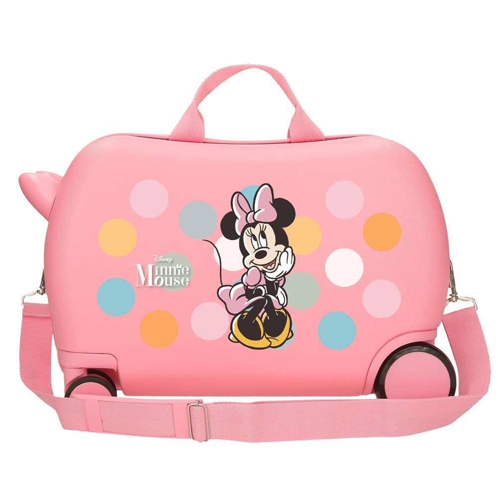Disney Walizka podręczna dla dzieci z twardą walizką i zamkiem szyfrowym na 4 kółkach jest wykonana z ABS, twardego i lekkiego materiału., Valigia per bambini, Walizka dziecięca