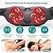 Nekteck Shiatsu Neck Massager for Pain Relief Deep Tissue with Heat, 3D Kneading Massage Pillow Back Shoulder Massagerfor Body Muscle, Plug-in Use for Home Office Car, Gifts for Mom Dad Him Her