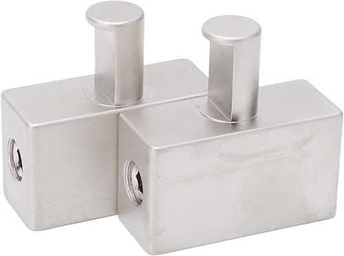 Miniatura 5 de Reductor de entrada de amplificador, 2 unidades de calibre 10 dual a calibre 10 amplificador reductor de entrada de aleación de aluminio chapado de