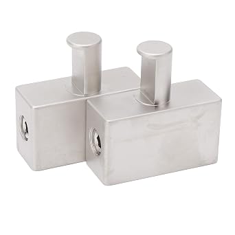 Amplifier Input Reducer Dual 1/0 Gauge to 1/0 Gauge for Car Audio Power and Ground Cables, High Strength Aluminum Alloy Corrosion Resistant, for Marine Boat Vehicle Audio System