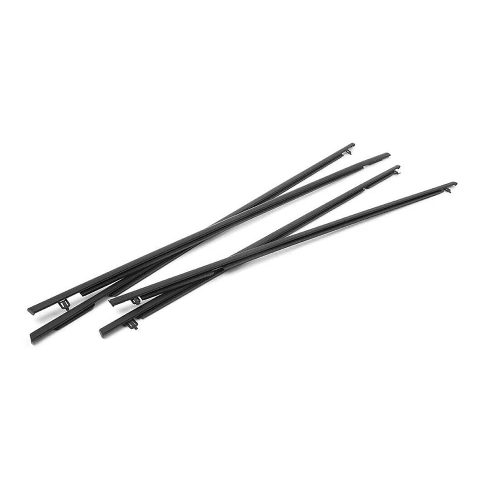Yuqudgelky One Color For Civic 2006 2007 2008 2009 2010 2011 4Pcs Car Window Glass Seal Moulding Trim Accessories