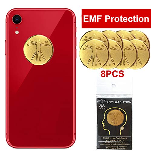8Pcs - EMF Protection Cell Phone Sticker, Anti Radiation Protector Sticker, HUAGASION EMF