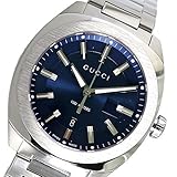 グッチ GUCCI GG2570 クオーツ 腕時計 YA142303 ネイビー(メンズ) [並行輸入品]