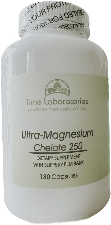 Ultra Mag Chelate 250 Capsules (180)