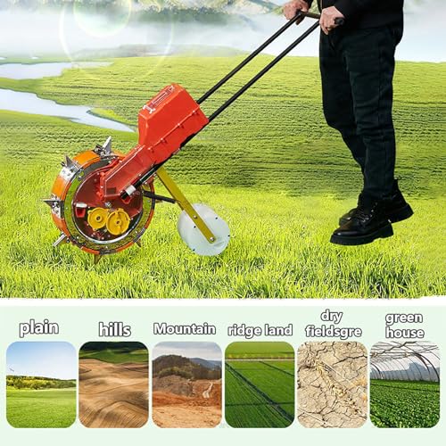 Sembradora manual para jardín con 16 placas miniatura 2