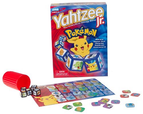 Pokemon Yahtzee Jr. Game #TOP1