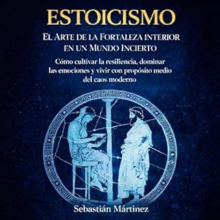 Couverture de Estoicismo: El Arte de la Fortaleza Interior en un Mundo Incierto