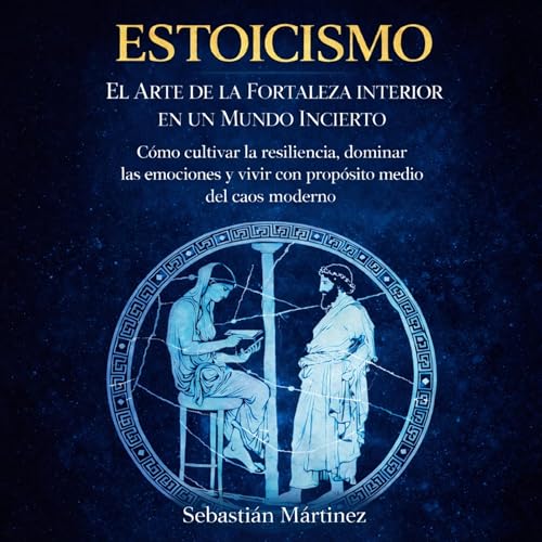 Couverture de Estoicismo: El Arte de la Fortaleza Interior en un Mundo Incierto