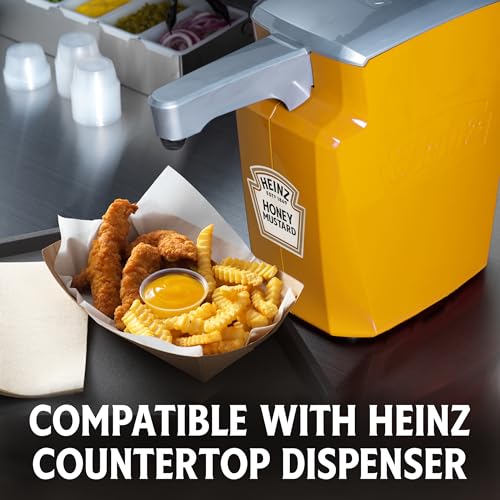 Image of Heinz Honey Mustard Dispenser Pack, 192 Oz, Pack of 2