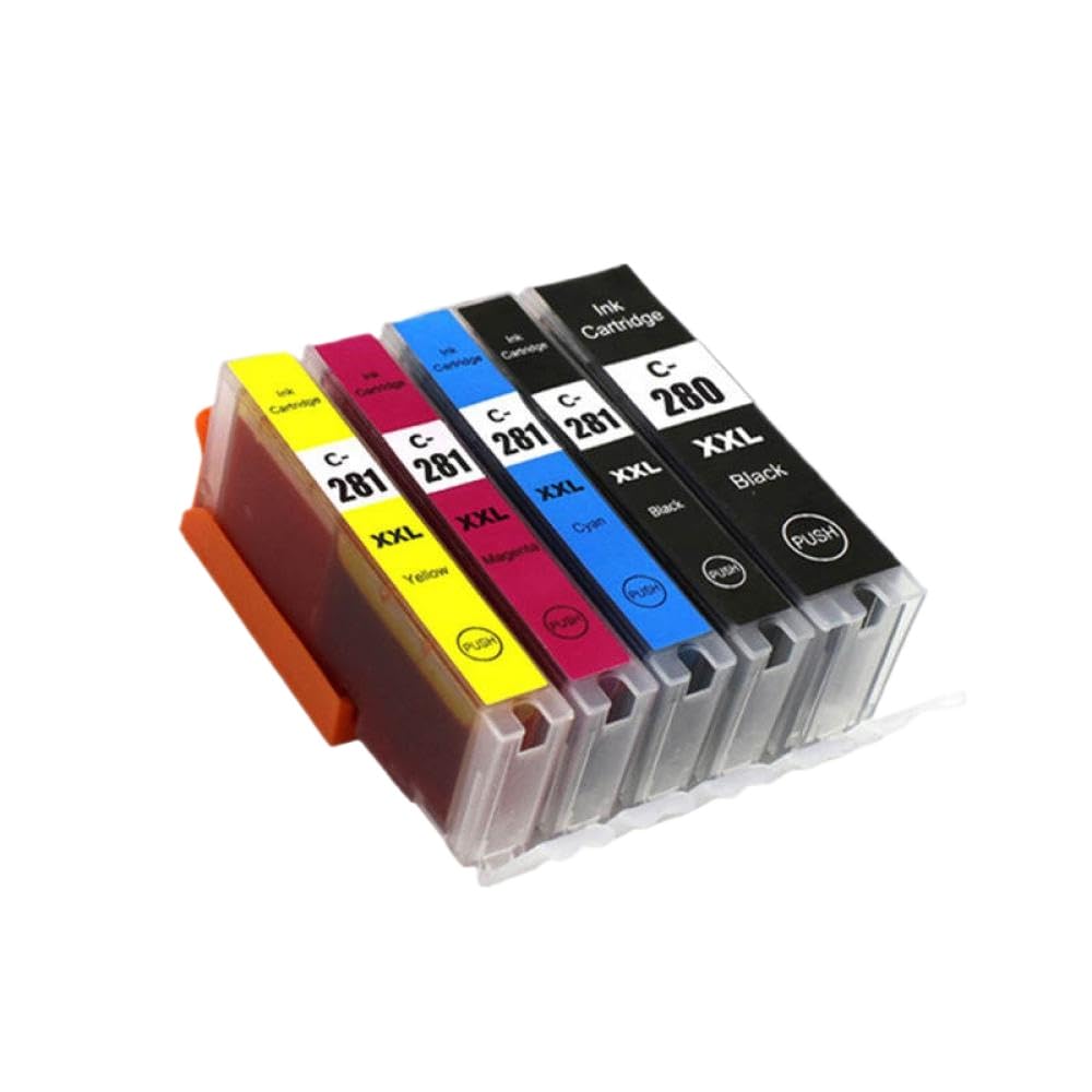 Cartouche d'encre PFI280 PGI-280 CLI-281 haute précision pour des documents aux textes nets