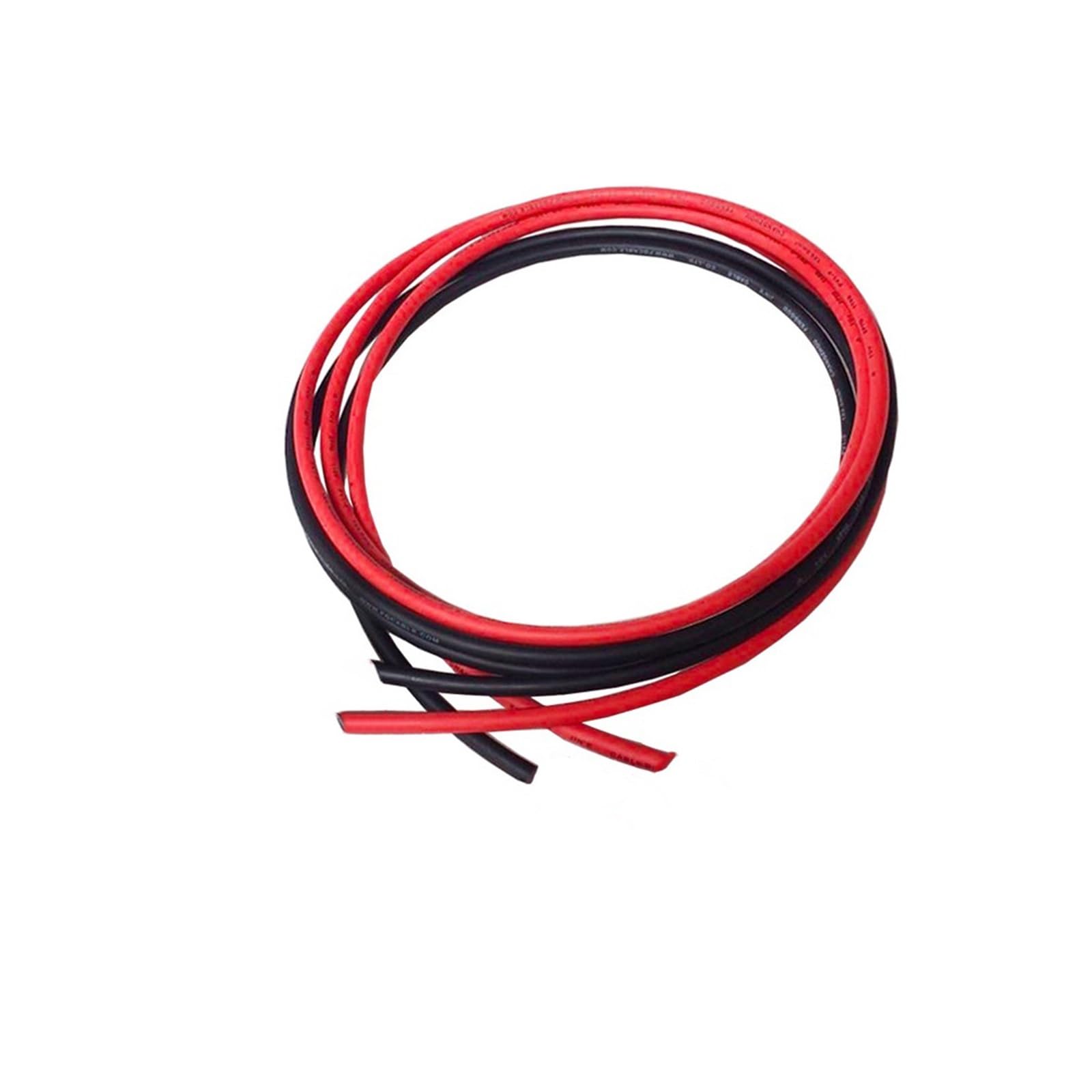 Outdoor Extension 10AWG 12AWG 14AWG Solar Cable 2.5mm2 4mm2 6mm2 Tinned Copper Conductor Wire 1 Meter to 30 Meter Solar sheathed (Size : 20m Black 20m red, Color : 10 AWG-6mm2)
