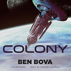 Colony Audiolibro Por Ben Bova arte de portada
