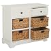 Safavieh American Homes Collection Herman Distressed Cream Storage Unit