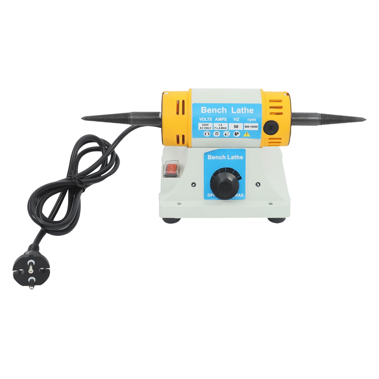 Lucidatrice da banco Piccola macchina 350W 50Hz, Lucidatrice e smerigliatrice stand 10000RPM, Motore bench grinder piccola macchina, lucidatura della giada da tavolo