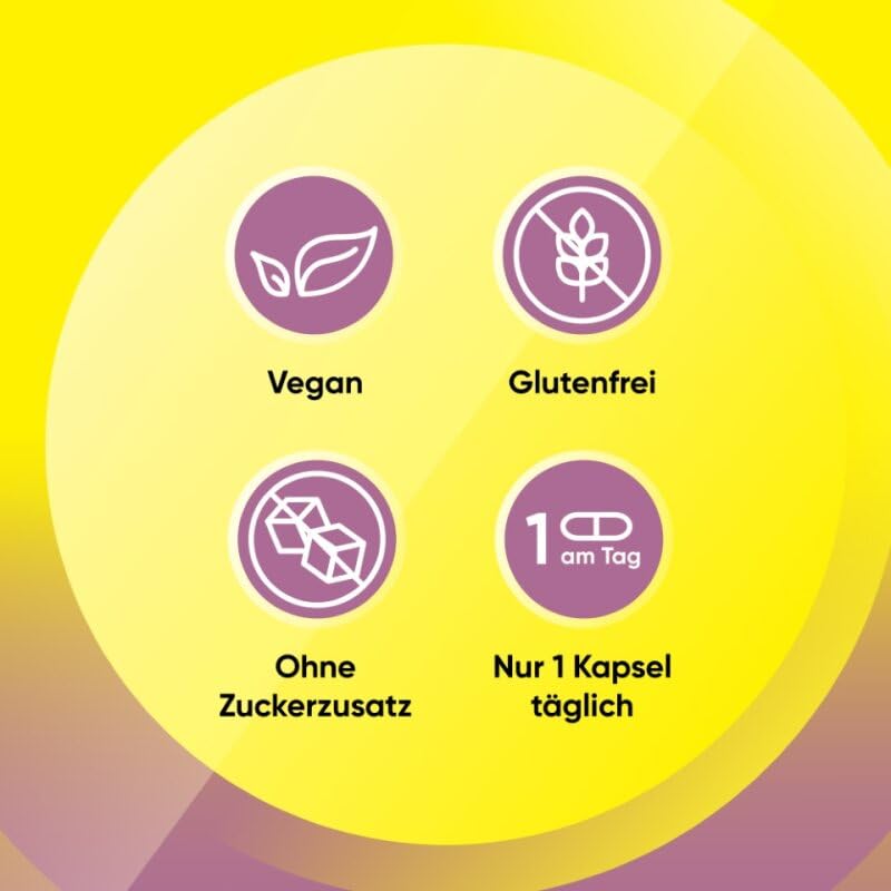 Bachblüten Original Bach RESCURA PLUS Balance & Positivität 30 vegane Kapseln | Bachblütenmischung mit B-Vitaminen und Safran I für natürlich gute Laune I ehemals Rescue