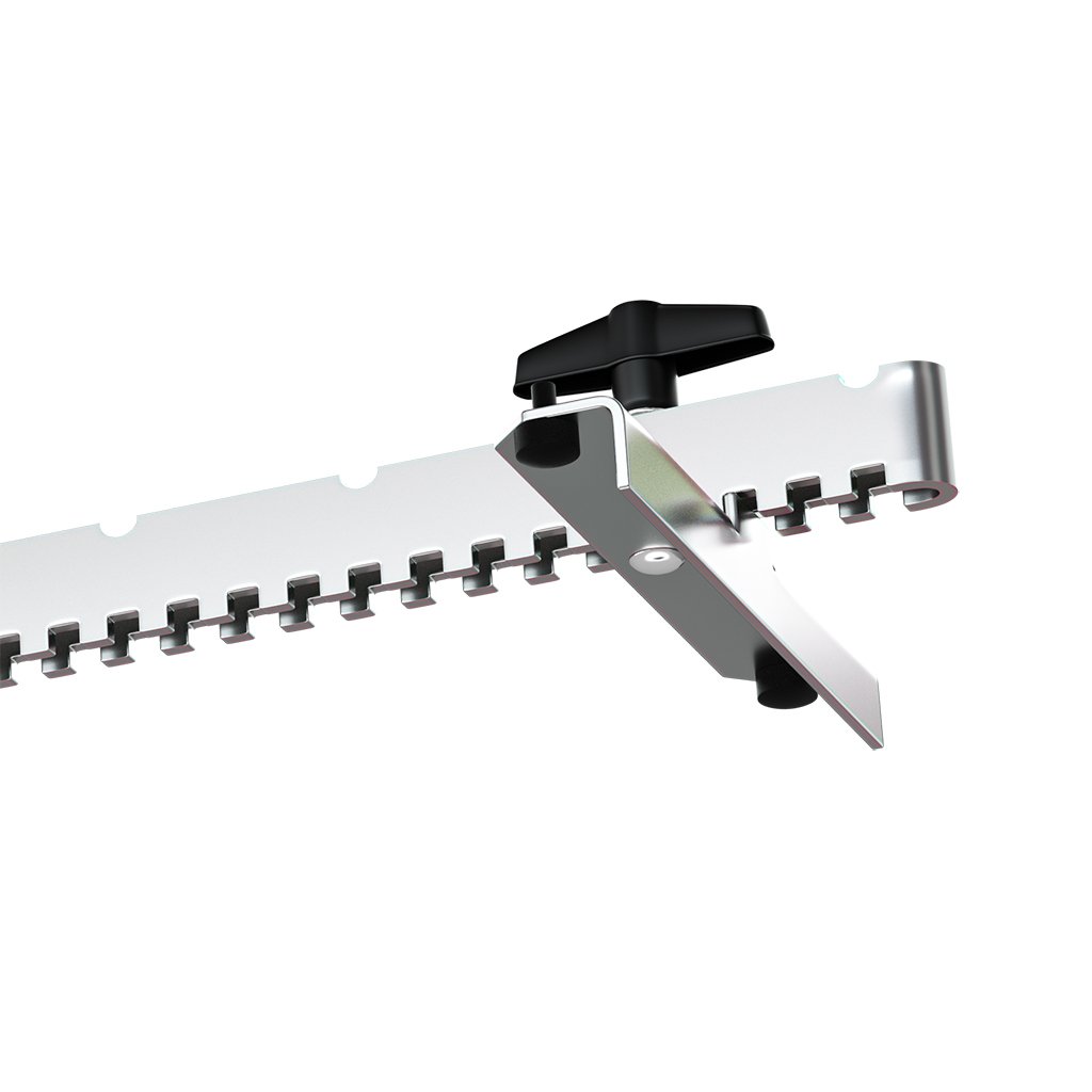 LANGFIT® Fliesenheber - Rückenfreundlich durch extra langen Griff - 30 bis 62cm - Für schmale Fugen ab 3mm - Schonend für Rücken und Hüfte - Made in Germany - MS-FH2062L
