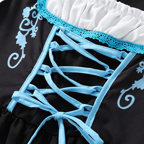 Vestidos de Oktoberfest para niñas con tres piezas independientes y ajustables