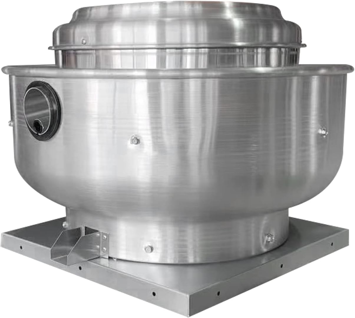 Restaurant Canopy Hood Grease Rated Exhaust Fan- Food Truck High-Speed Direct Drive Centrifugal Upblast Exhaust Fan 0.5HP 110 Volt Single Phase Motor 1900-2600 CFM