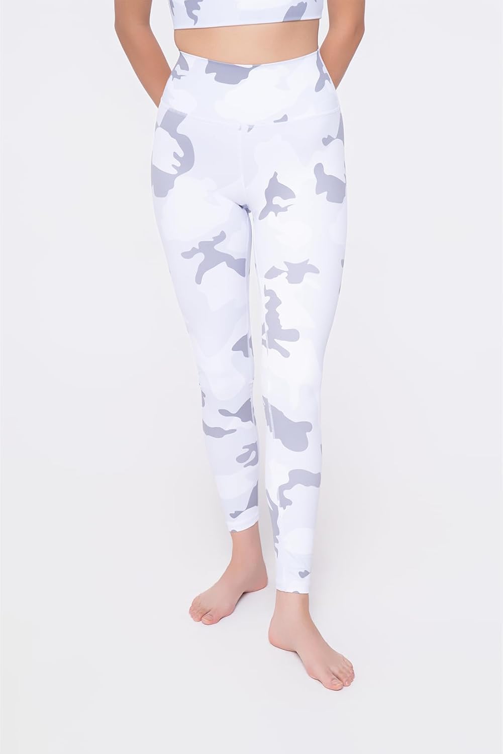 Women’s Camo Leggings Seamless Compression Yoga Pants with Tummy Control, Squat Proof Workout Leggings - Image 3