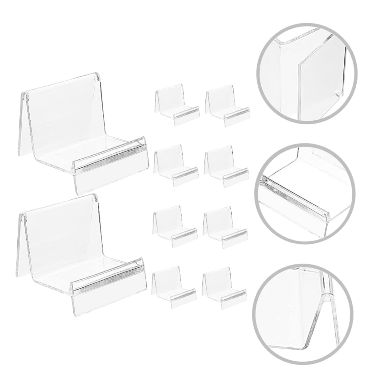 Espositore Portafogli da Tavolo PS Trasparente 20 Pezzi 7cm