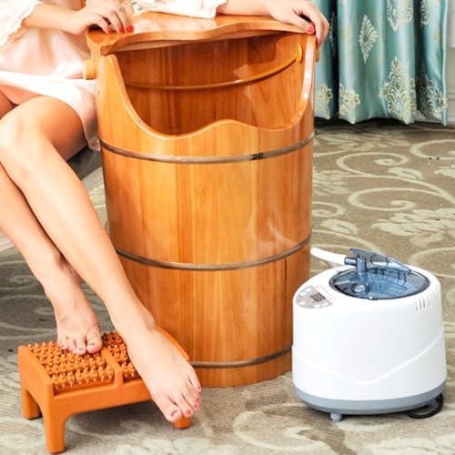 Spa de pies con máquina de vapor y masajeador miniatura 4