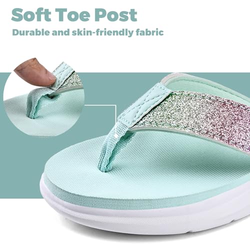 Image of WateLves Girls Flip Flops Non-Slip Casual Thong Sandals Summer Sandal Shoes for Beach Swim Pool (Little Kid /Big Kid)