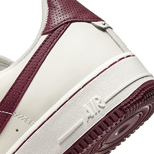 Nike Air Force 1 07 An20 Herren Basketballschuhe, Segel/Rote Bete-Segel, 42,5 EU, Dunkle Rote Beete Segel, 42.5 EU