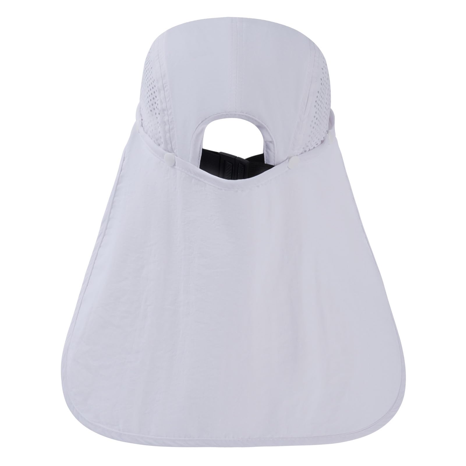 Bassdash UPF 50 + Cappello da Pesca Pieghevole Cappello da Baseball cap con Collo Rimovibile Flap Portatile per Uomini Donne Golf Escursionismo