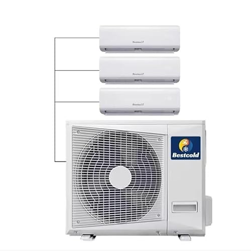 27000BTU Ductless Multi 9k Zones Mini Split Air Conditioner & Heater - 3 Zones