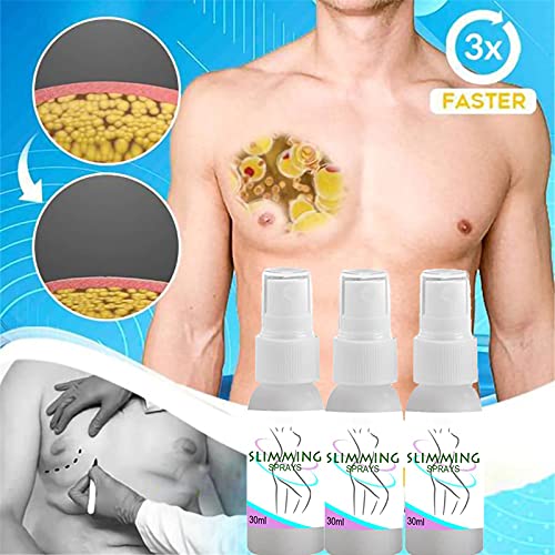 Soudream 3pcs Fit+ Anti-gynecomastia Fat Burning Spray Cover
