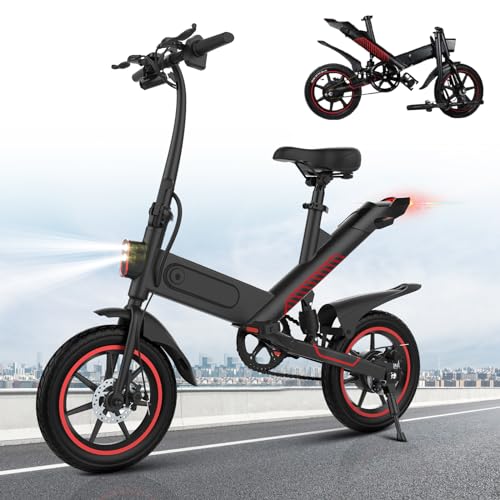 SHIZHUNIAO Bicicleta Electrica Plegable 14''