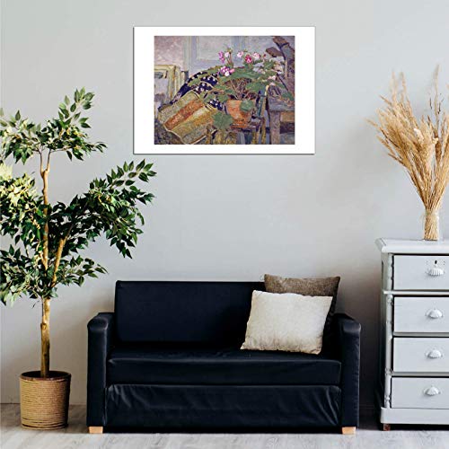 Cadre Edouard Vuillard Le Pot De Fleurs impression affiche mat Large
