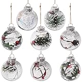 forros navidad sillas [Juego Asequible] Un juego contiene 8 bolas de adorno navideño decoradas de manera diferente con un diámetro de 6 cm. Las diferentes decoraciones no son demasiado individuales, lo que puede agregar comodidad a su casa y crear un ambiente festivo cálido.