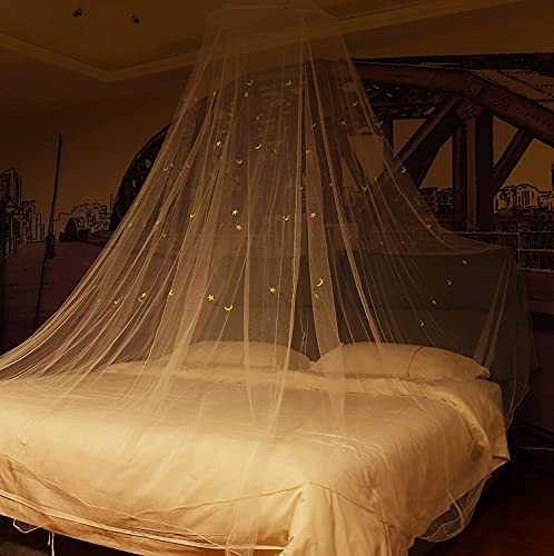 Zanzariera per letto matrimoniale, Baldacchino con...