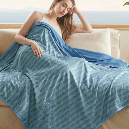 Image of Guohaoi Cooling Blanket for Hot Sleepers and Night Sweats 90 inchx108 inch King