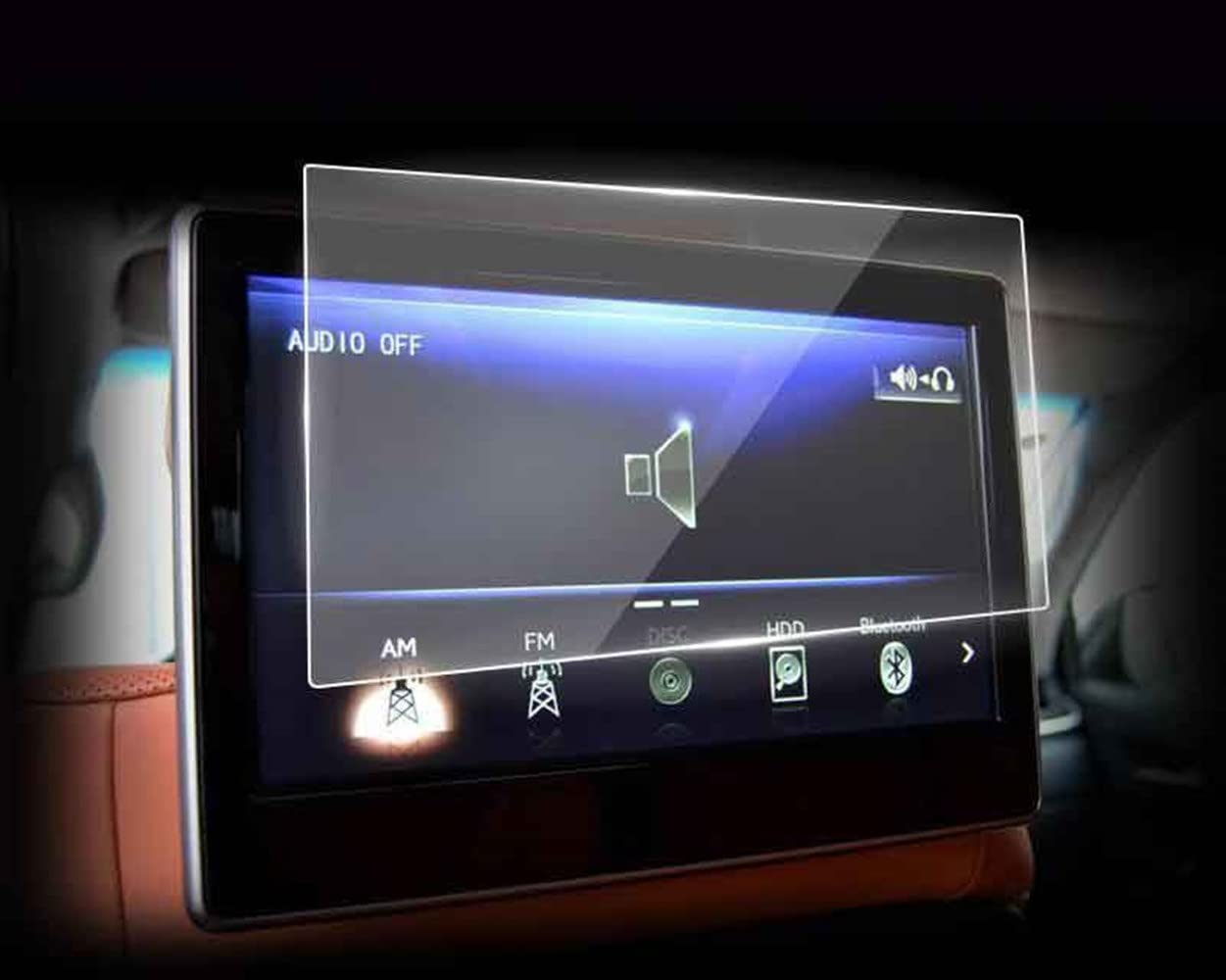 TATSENCar GPS Screen Foils Car GPS Navigation LCD Screen Tempered Glass Protection Film For Lexus LX570 2016-2021 Auto Interior (Color : 2 PCS)