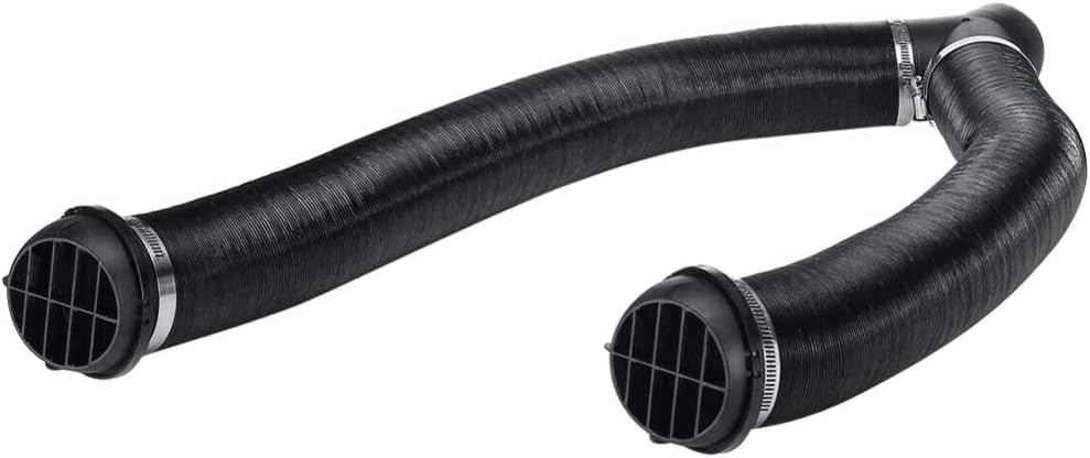 Garneck Intercooler Boot Kit Heater Heating Parking Air Heater Hose Clamp Fitting 75mm Y Type