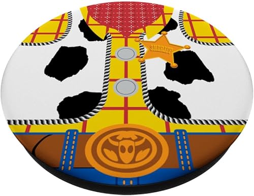 Miniatura 2 de Disney and Pixar Toy Story 4 Woody Suit - PopSockets agarre y soporte para teléfonos y tabletas
