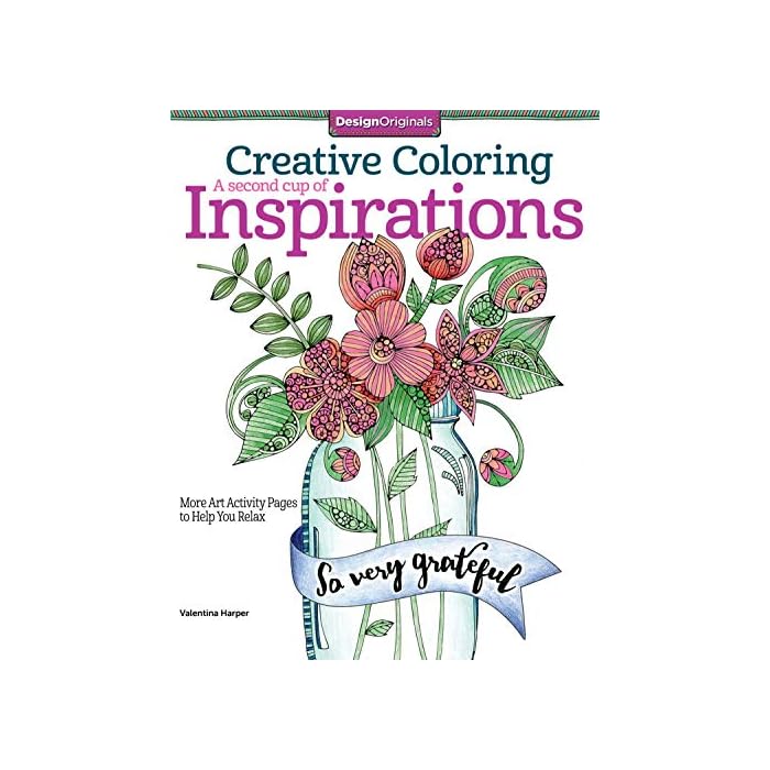 Creative Coloring Inspirations Art Activity Pages