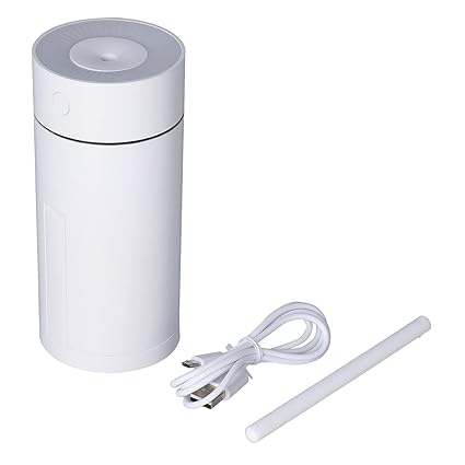 Generic Mini Humidifier, Oblique Spray 2 Spray Modes Desktop Air Humidifier Compact for Travel for Home for Office