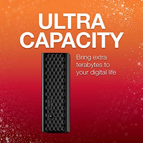 Image of Seagate Backup Plus Hub 14TB External HDD - USB 3.0 for Windows and Mac, 3 yr Data Recovery Services, Desktop Hard Drive with 2 USB Ports, 6 Month Mylio Create and Dropbox Plan (STEL14000400)